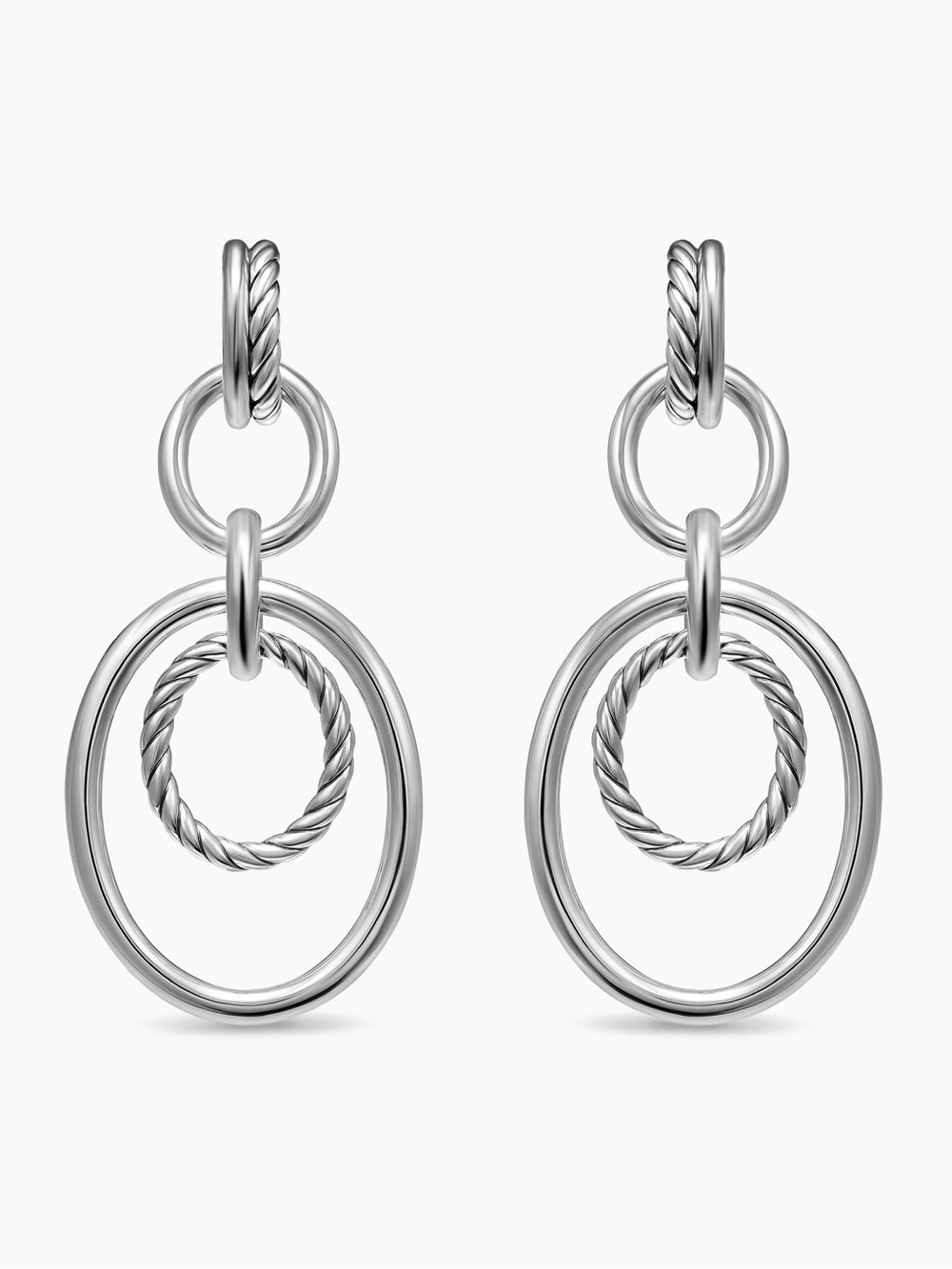 David Yurman DY MERCER® MOBILE DROP EARRINGS
Sterling Silver, 65.7mm